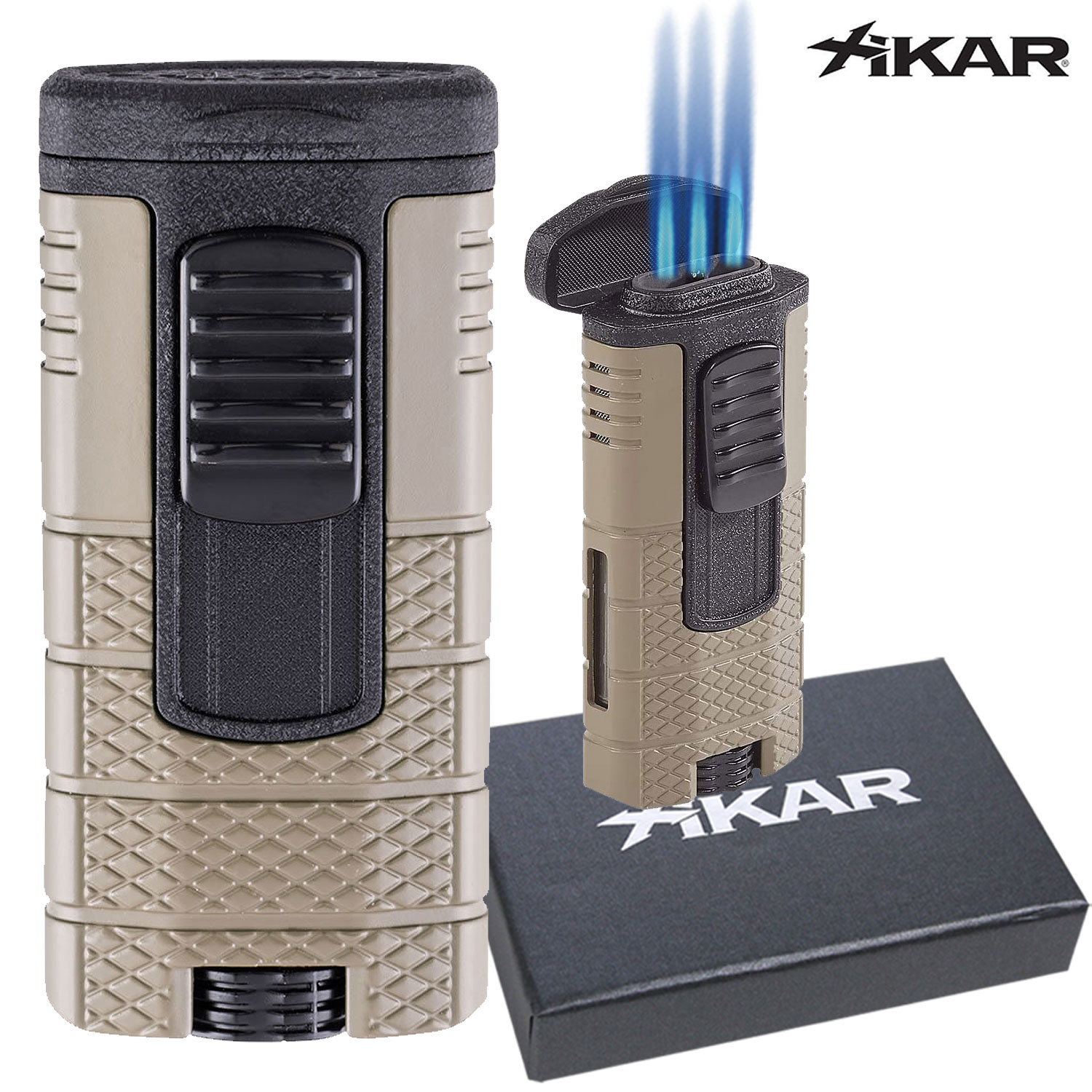 Tactical Triple Torch Lighter | Cigar