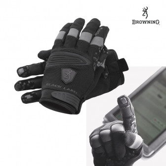 Browning Black Label Hollowpoint Gloves (M)- Black/Gray