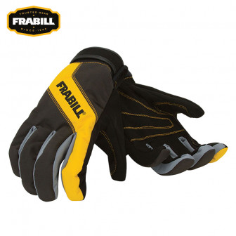 Frabill All Purpose Task Glove (XL)- Black/Yellow