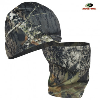 Mossy Oak Performance Ltwt Beanie+Gaiter 2pc Combo- MOINF