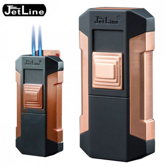 JetLine Luxe Dual-Flame Lighter- Copper
