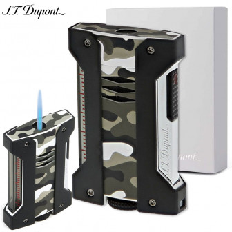 S.T. Dupont Defi Extreme Torch Lighter - Camo Gris
