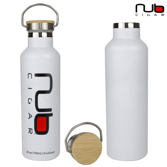 Nub Forever Cold Water Bottle (750ml)- White