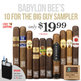 Babylon Bee's 90+ Rated 10 for the Big Guy Premium Cigar Grip