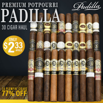 PADILLA GOES TO POUNDTOWN….full range of Padilla goodness 77% off