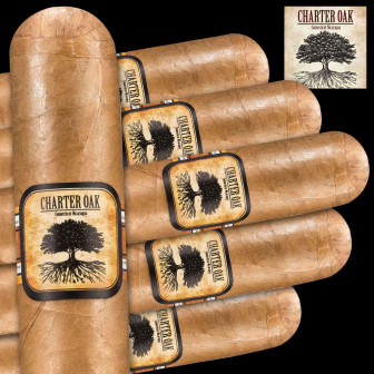 Foundation Cigar Co. Charter Oak CONN. Shade Toro 10pk