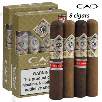 CAO Gold 8-Cigar Sampler
