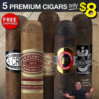 Cigar Page Prime Sampler Vol II 5-Pack
