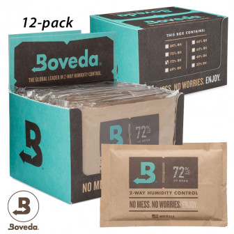 Boveda 72% Large 60g (Pack of 12)