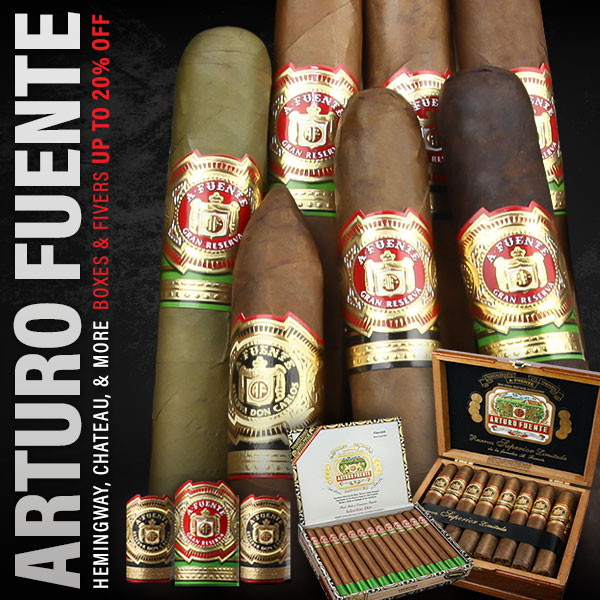 FUENTE'S FINEST UP TO 20% OFF….Hemingway, Classic, more
