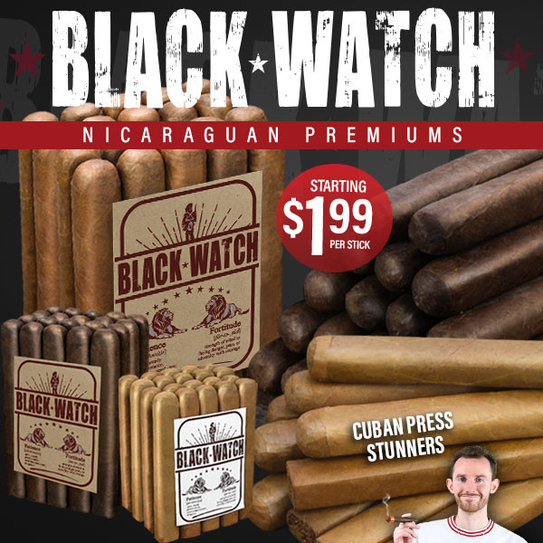 2 BUCK NICARAGUAN BOX-PRESSED BEAUTS….Blackwatch handmades $1.99