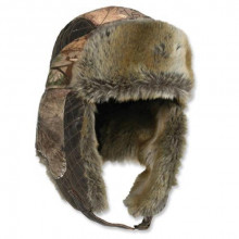 Realtree Winter Squall Trapper Hat- RTX/BROWN