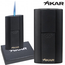 Xikar Flash Single Torch Lighter- Black