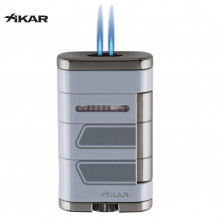 Xikar Allume Double High Performance Lighter- Gray