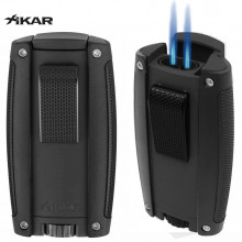 Xikar Turismo Double Flame Lighter- Matte Black