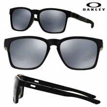 Oakley Catalyst Polarized Sunglasses- Matte Black/Black Iridium