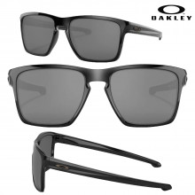 Oakley Sliver XL Sunglasses- Polished Black/Blk Irididium