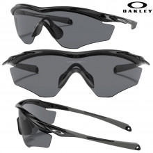 Oakley M2 Frame XL Sunglasses- Polished Black/Grey