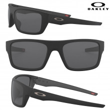 Oakley Drop Point Sunglasses- Matte Black/Grey