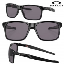Oakley SI Portal X Polarized Sunglasses- Polished Black/Prizm Grey 
