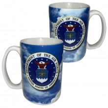 U.S. Air Force Sky Mug- White
