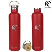 Wet Work Forever Cold Water Bottle (1L)- Red