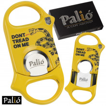 Palio Surgical Steel Cutter- Don't Tread On Me- Yellow