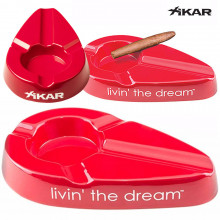 Xikar Livin' the Dream Ashtray- Red