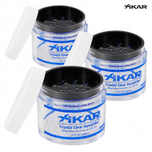 3-Pack: Xikar Crystal Clear Humidification Beads (Three 2-oz Jars) 