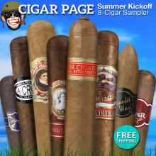 Cigar Page Summer Kickoff 8-Cigar Sampler