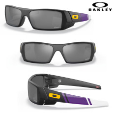 Oakley Gascan Minnesota Vikings 2021 Sunglasses- Matte Black/Prizm Black