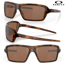 Oakley Cables Polarized Sunglasses- Matte Brown Tort./Prizm Tungsten