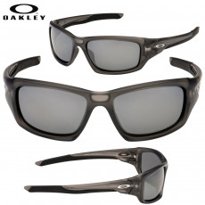 Oakley Valve Polarized Sunglasses- Matte Grey Smoke/Blk Iridium