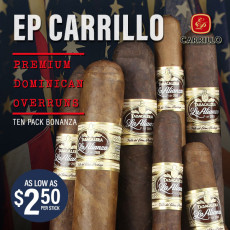 EP CARRILLO OVERRUNS FOR A SONG…. big savings on premium Dominicans
