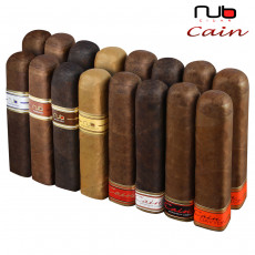 Nub & Cain 16-Cigar Box-Pressed 460 Sampler [2/8's]