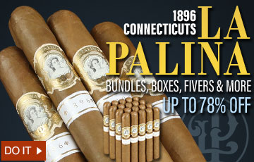 Full range of La Palina boxes, mazos and more…. up to 78% off
