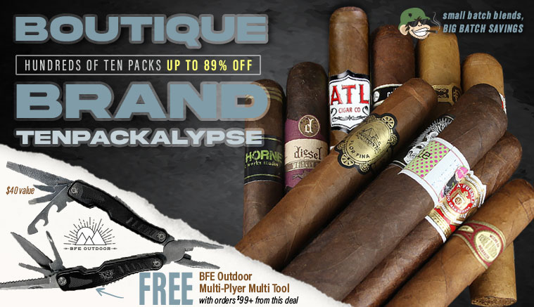 Small batch blends, big batch savings! Freebie: BFE Outdoors Multi-Plyer Multi Tool ($40 value) on orders > $99
