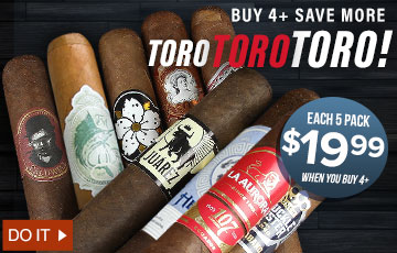 Bulk fivers, Toro edition: price drops to $22.50 for 2 -or- $19.99 for 4+
