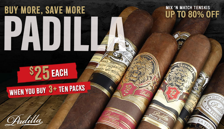 Boom! Padilla boutique buy-more-save-more: 10-packs $25 each on 3+